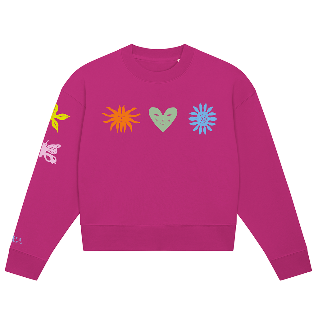 Scherenschnitt - Sweater - Pink