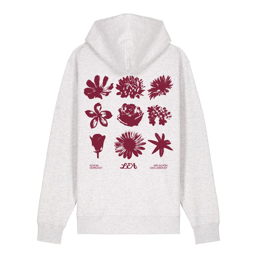 LEA Hoodie „Blumen“ - Unisex