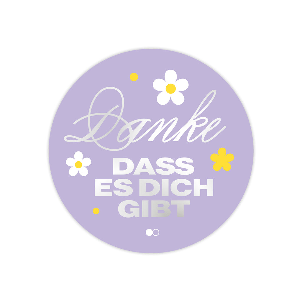 Sticker Flieder