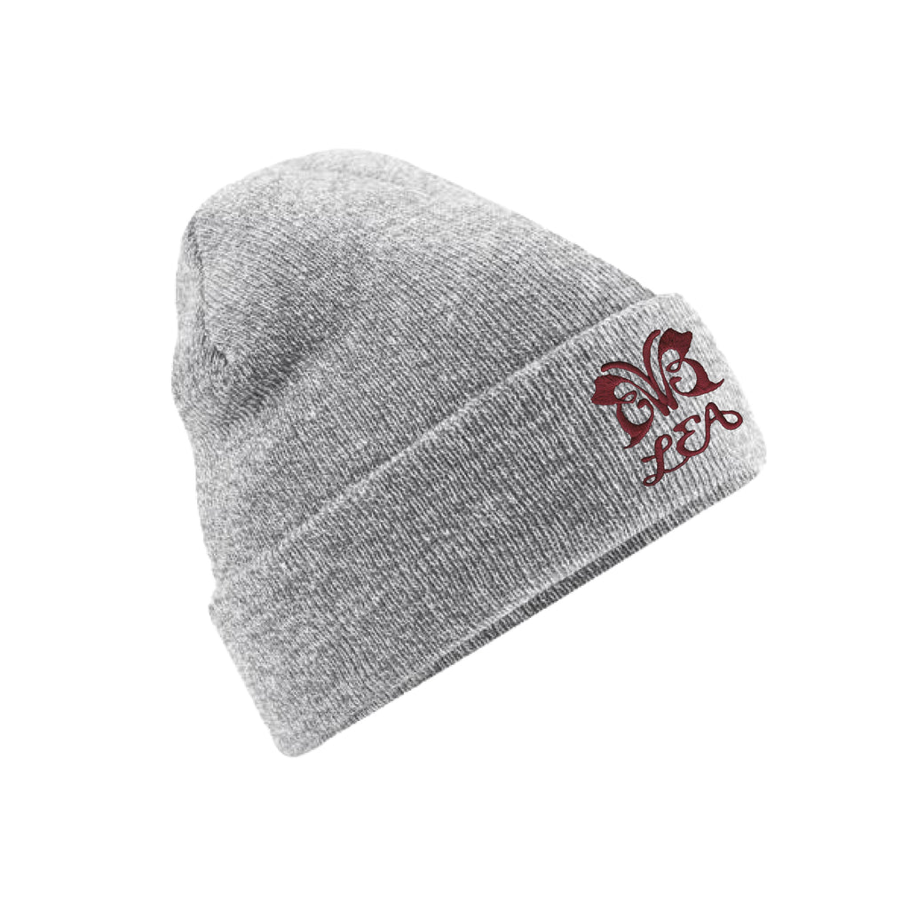 LEA Beanie Grau meliert